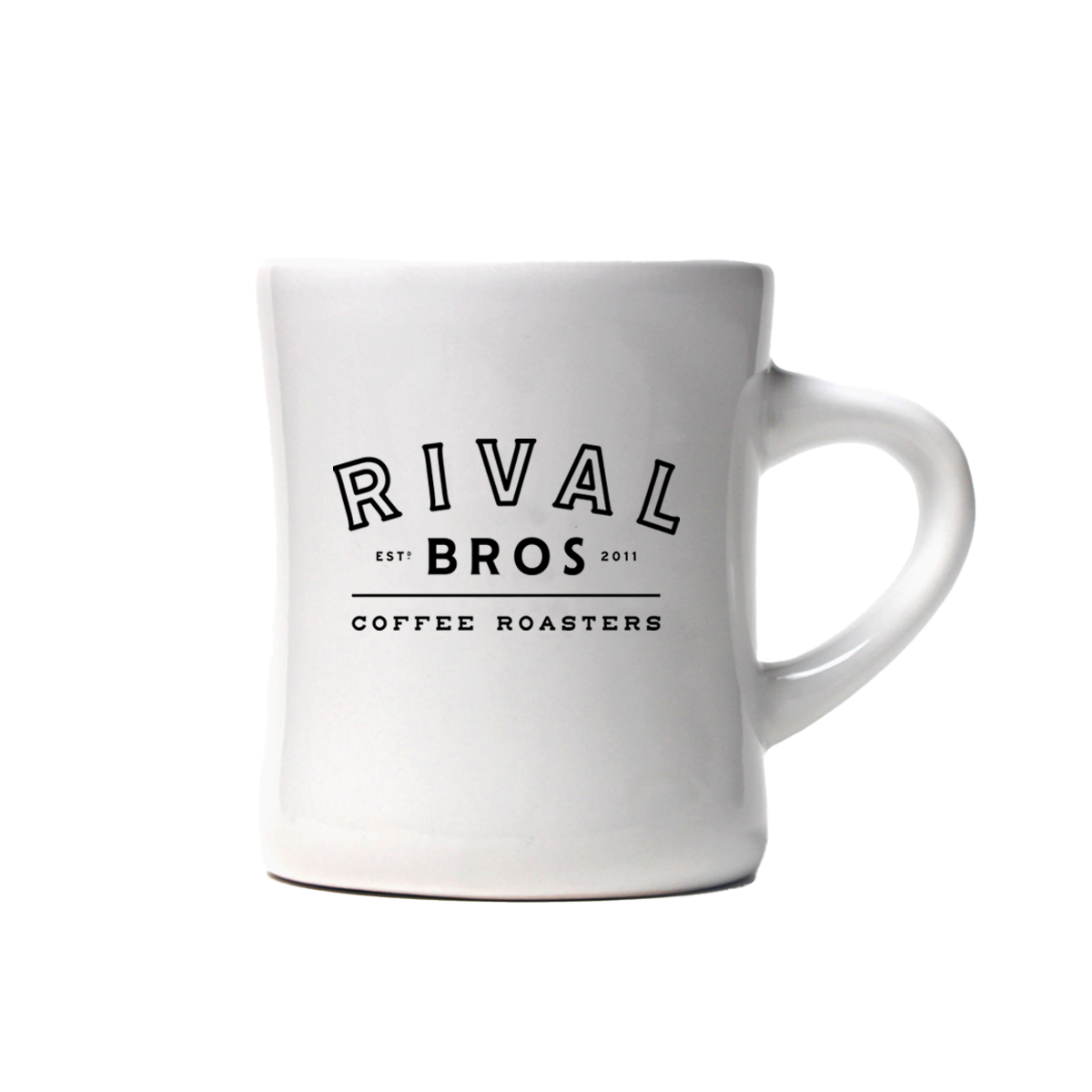 Rival Bros. Mug | White