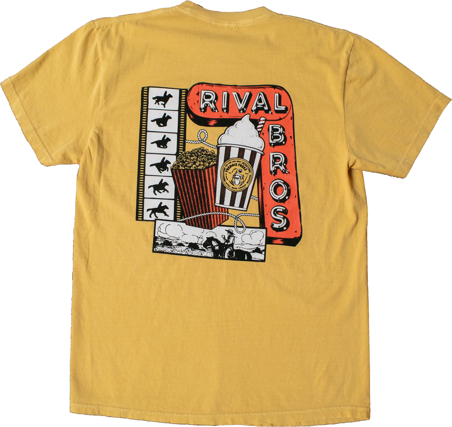 Rival Bros Summer Tee | FREEZO Mustard