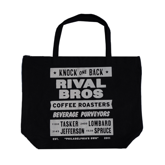 Rival Canvas Tote Bag (Black)
