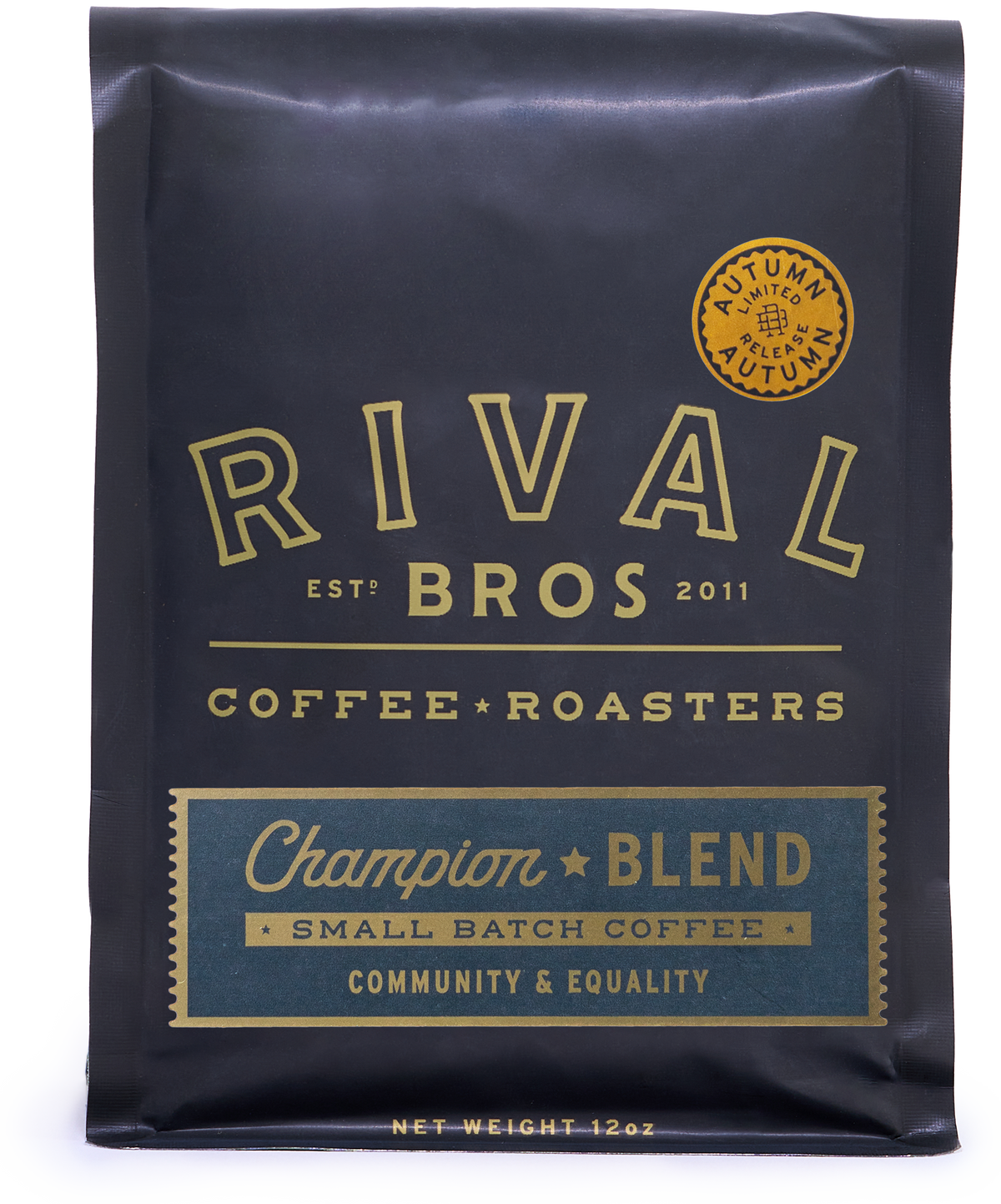 Rival Bros Champion Blend Autumn limited release, 12oz bag