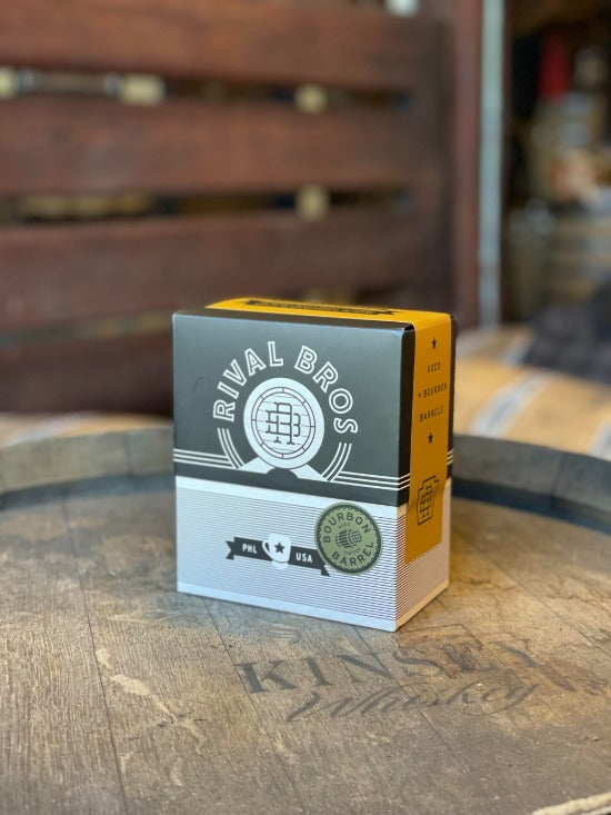 Bourbon Barrel Aged coffee on bourbon barrel