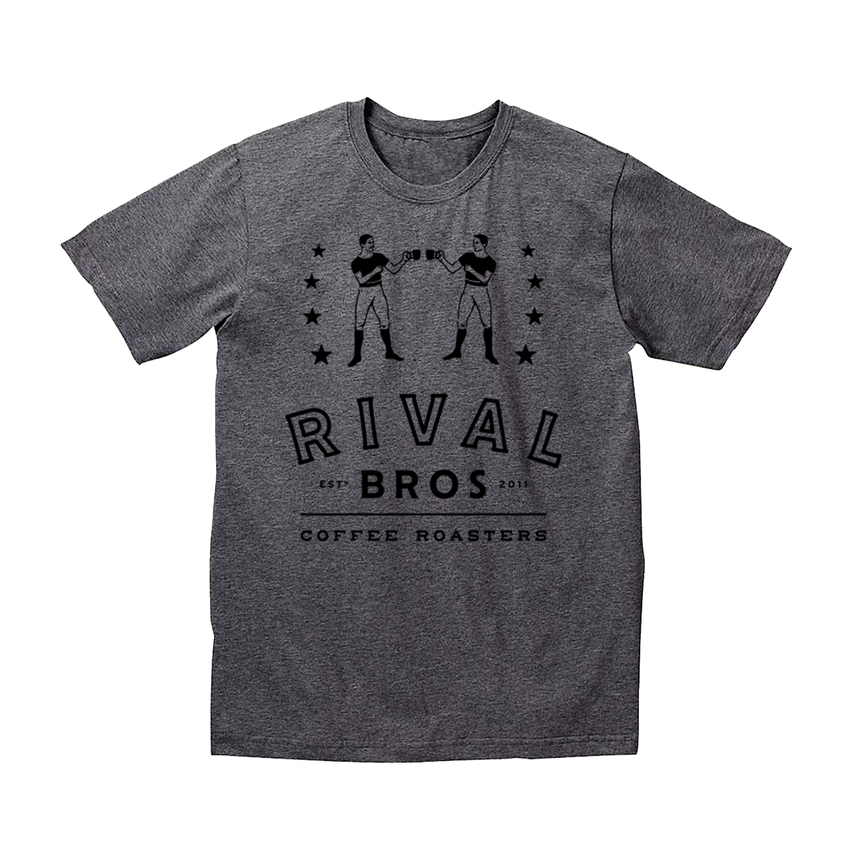 Try Hard Rivals Shirts Rival Heritage Shirt | Grey – Rival Bros Coffee