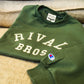 Rival Bros Collegiate Crewneck - Fresh Olive