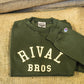 Rival Bros Collegiate Crewneck - Fresh Olive