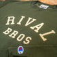 Rival Bros Collegiate Crewneck - Fresh Olive