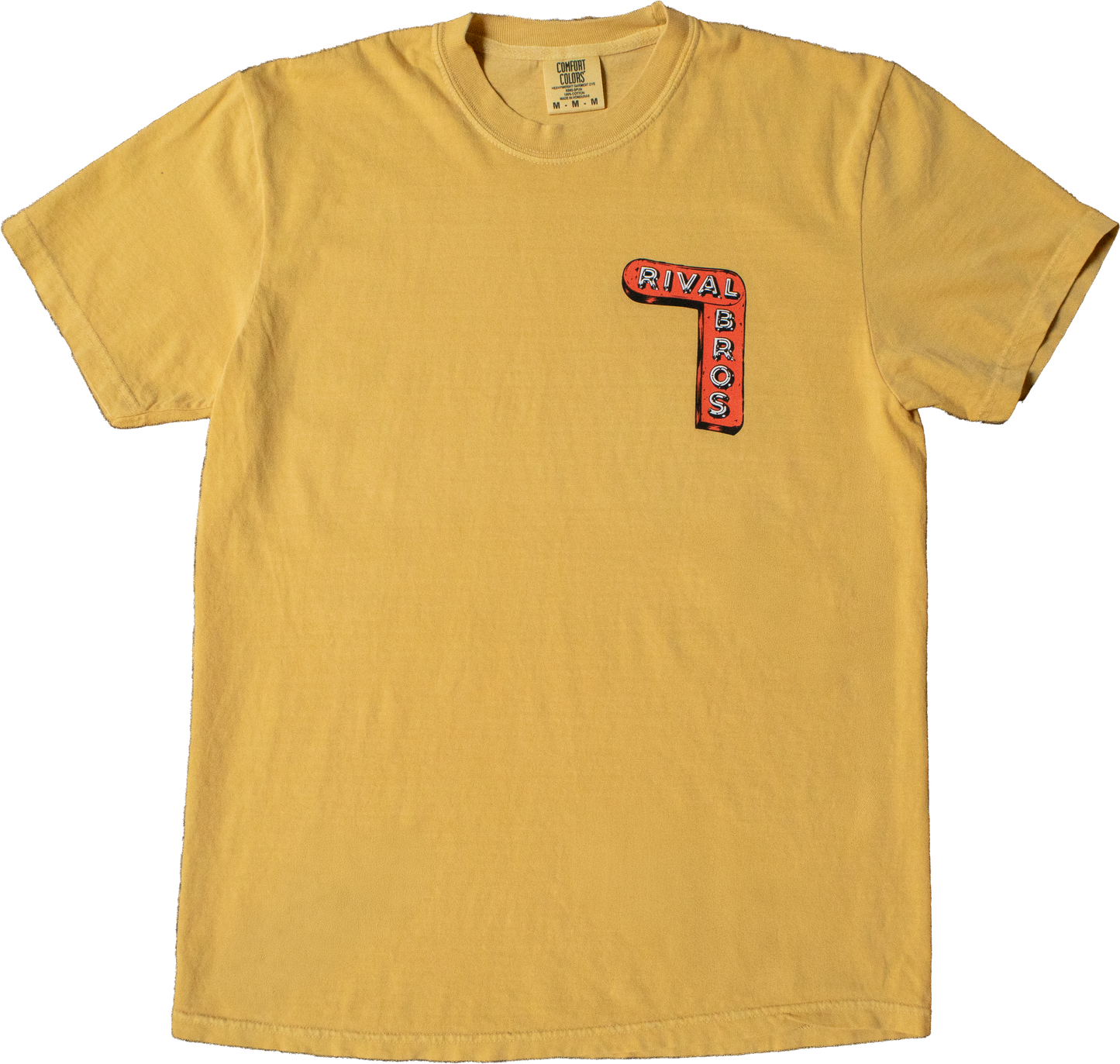 Rival Bros Summer Tee | FREEZO Mustard