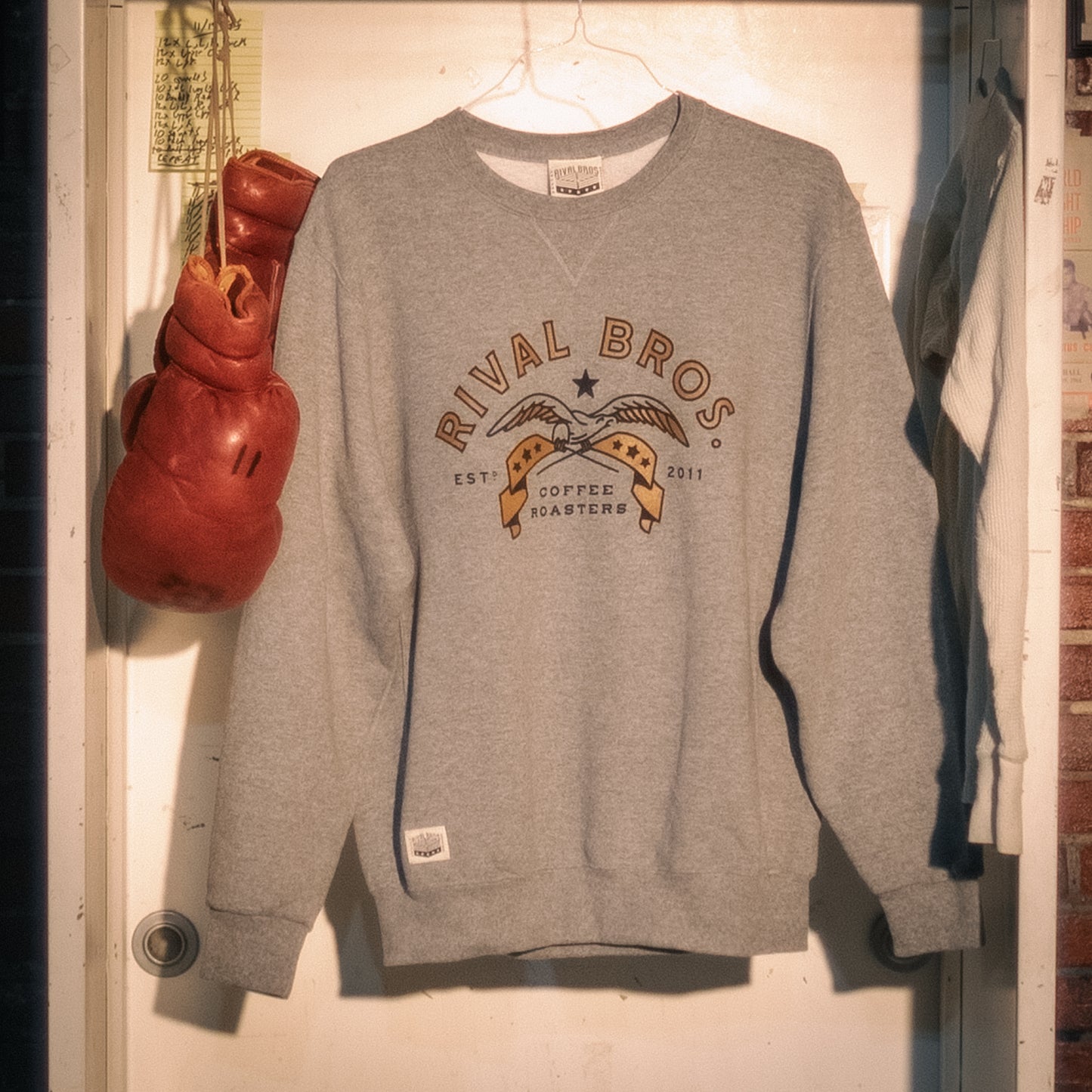 Eagle Crewneck | Sport Grey