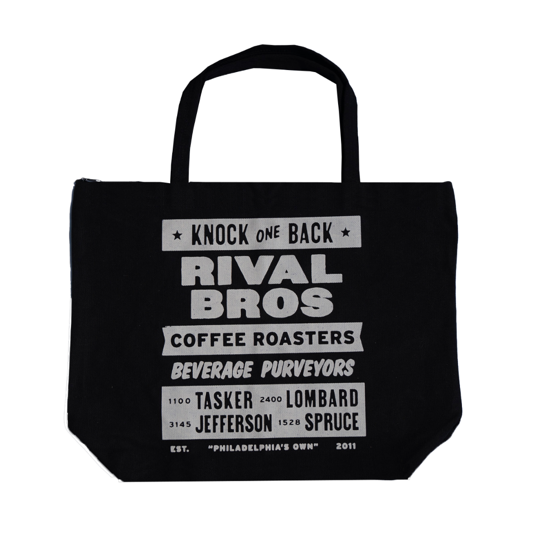 Rival Canvas Tote Bag (Black)