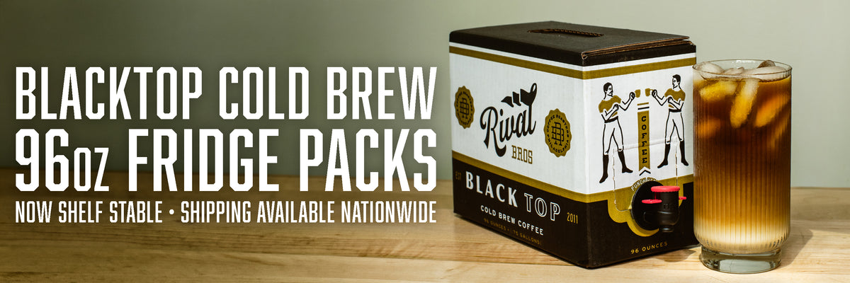 Blacktop Cold Brew 96oz Fridge Packs - Now Shelf Stable, Shipping Available Nationwide