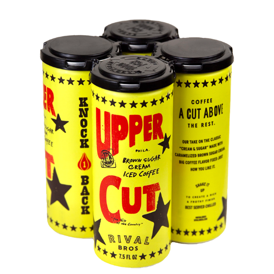 4pack of Upper Cut ready to drink iced coffee