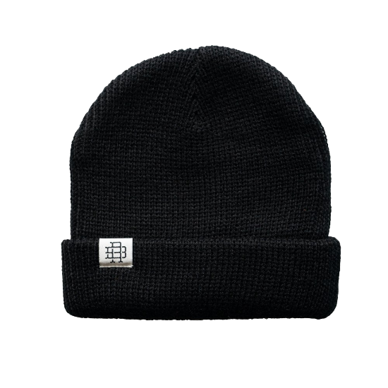 black Rival Bros wool beanie
