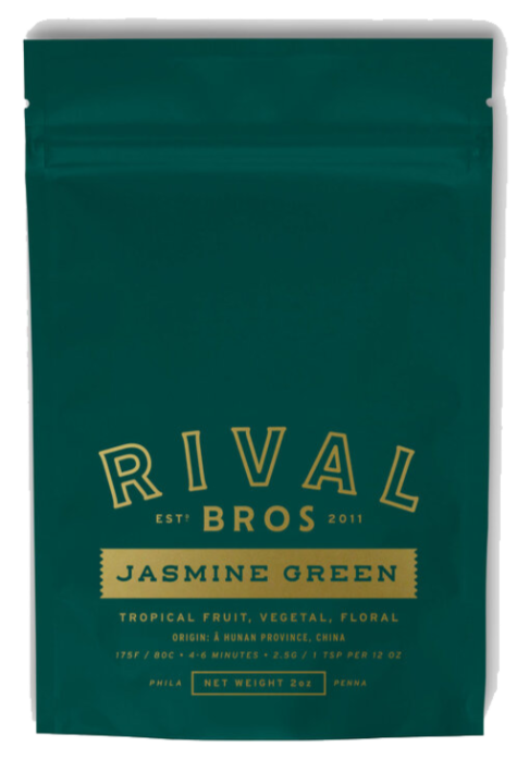 2oz bag of Jasmine Green loose leaf tea