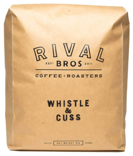 5lb bag of Whistle & Cuss coffee blend